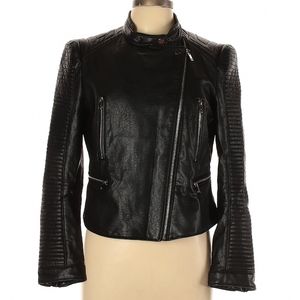 Zara faux leather Moto jacket